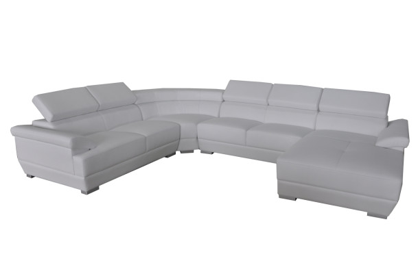 Living Couch Leather Sofa Landscape Seat Upholstery Suite Corner Sofas Sets new