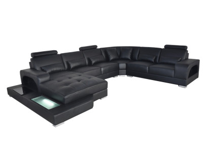 Design Leather Upholstery Seat Corner Room Sofa Corner Sofas Landscape Designer Living