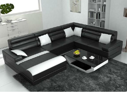 Corner sofa Living landscape XXL Big Couch Upholstery Suite Corner Couches U-shape Sofas