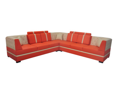 Corner Sofa with USB Upholstery Corner Living Room Landscape Designer Couches Textile new
