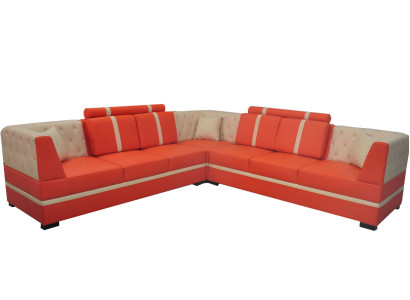 Corner Sofa with USB Upholstery Corner Living Room Landscape Designer Couches Textile new