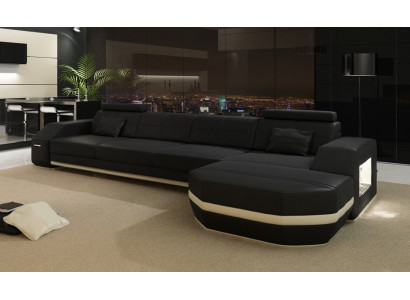 Relax in style New L-shaped corner sofa with premium leather cover