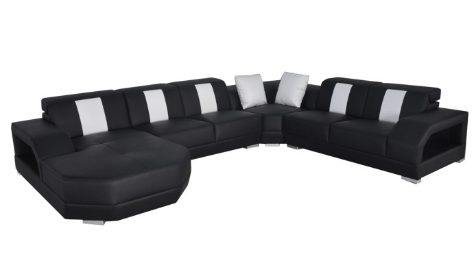 Discover timeless elegance Our modern U-shaped sofa Modern Design