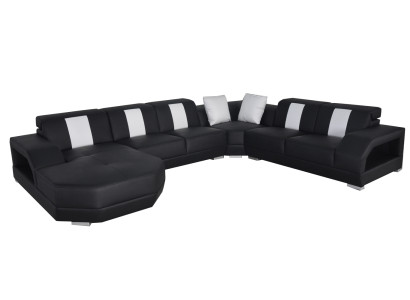 Discover timeless elegance Our modern U-shaped sofa Modern Design