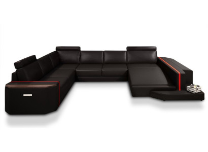 Relax in style Modern corner sofa U-shape for a contemporary living ambience