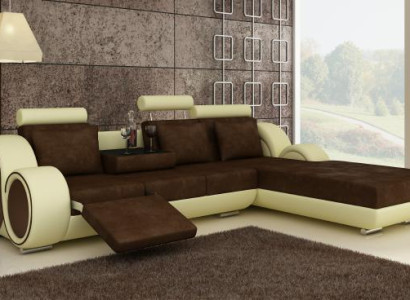 Textile sofa with USB,Corner sofa Corner sofa Fabric sofa Living landscape Couch set new