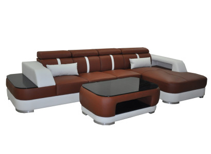 Design Corner sofa L-shape Sofa Couch Upholstery Sofa bed Bed function Textile