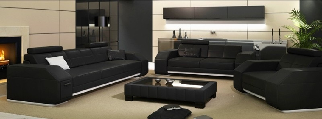 Designer sofa set leather sofa USB set 3+2+1 suite new sofa couch sets