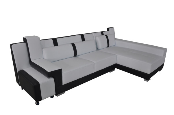 Corner Sofa + USB Couch Upholstery Corner Seat Suite Living landscape LED L-shape A1118C