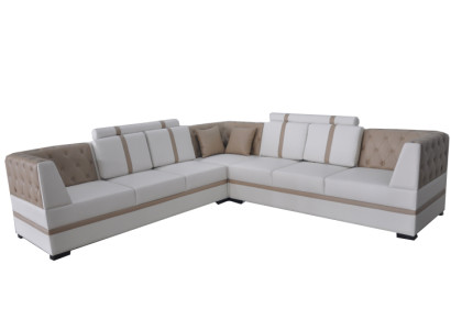 Leather Sofa Couch Living Landscape Corner Suite Design Modern Sofa USB L-shape A1128
