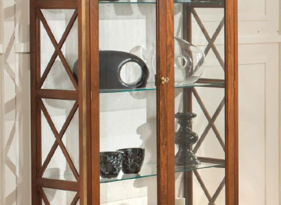 Solid wood showcases Glass Wardrobe Real wood Display case Living room Furniture Sideboard new
