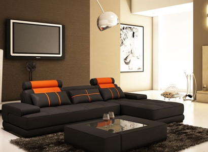 Leather sofa Corner sofa Sofa with USB Upholstery Corner Designer Sofas Couches new Paris S/O