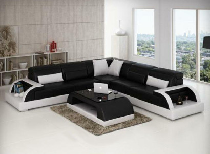 Living landscape Upholstery Corner Corner Sofa Couch Suite Corner sofa Couches WetzlarC new