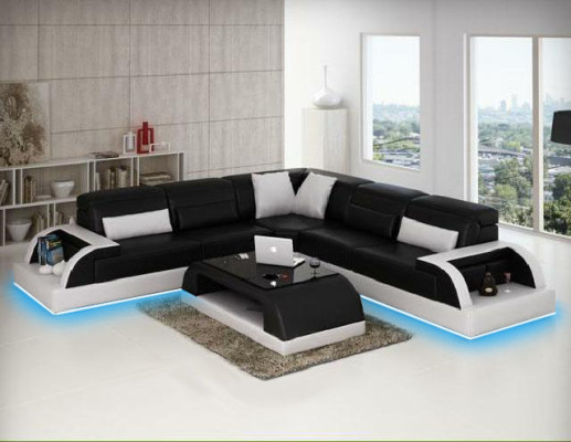 Living landscape Upholstery Corner Corner Sofa Couch Suite Corner sofa Couches WetzlarC new