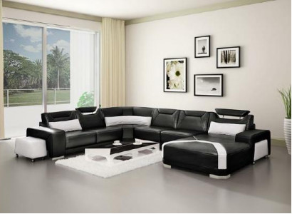 Corner sofa Upholstery Living landscape Couch Sofa Living landscape U-shape Seat Corner PH739C