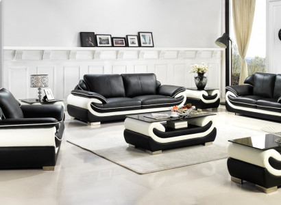 Sofa set Couch Upholstery Sofa Set 3+2+1 Leather Couches Sofas Suite Seat T777