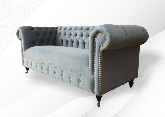 Chesterfield Sofa Couch Upholstery Fabric Leather Textile Couches Decoration Suite