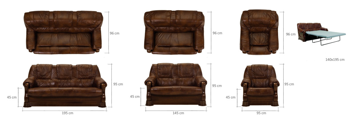 Sofa set Sofa Couch 3+2+1 Suite with Bed function Couch set Upholstery