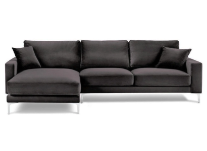 Sofas Italian Furniture Black Corner sofa Living room Design Couches Upholstery Sofa