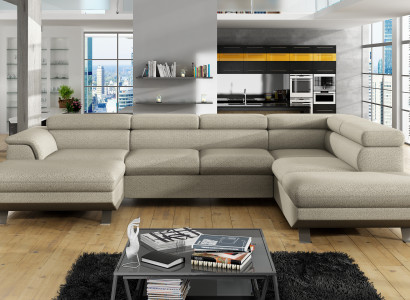 Corner sofa Sofa bed Upholstery Corner Couch Suite Bed function Leather Sofa