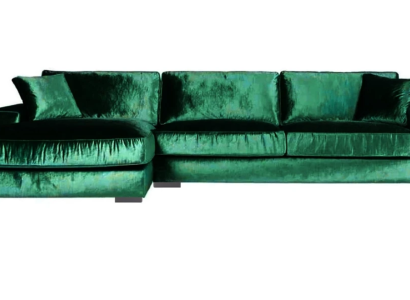 Corner sofa Sofas Italian Furniture Fabric Living room Couches Upholstery Sofa Green new