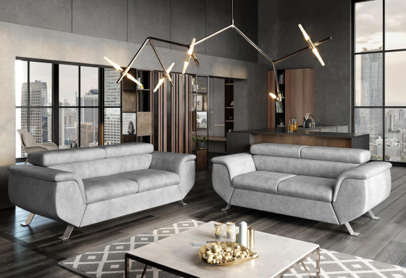 Elegant Armchair Upholstery 3+2 Seater Luxury Modern Sofa Furniture Group 2 Piece Set