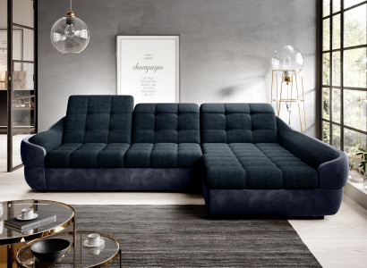 Corner sofa Sofa Couch Upholstery Living landscape Leather Corner Sofas Suite L-shape new