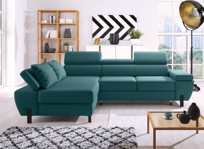 Textile sofa L-shape Couch Living landscape Corner sofa Corner Design Sofa Sofas Couches new