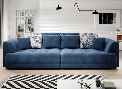 Big xxl Sofa Textile Couch Upholstery Design Sofa 4 Seat Sofas Furniture Big Lümmel