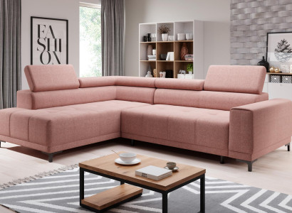 Sofas Fabric sofa Couch Living landscape Sofa Seat Design Esk Corner sofa L-shape Modern
