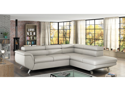 Designer Sofa Couch Corner sofa Upholstery Textile Design Living landscape L-shape new