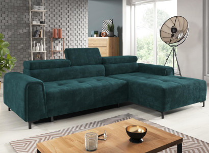 Corner sofa Upholstery Living landscape Couch Corner sofa Corner suite Sofas L-shape Sofa new