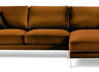 Fabric Living room Design Couches Upholstery Sofa Orange Corner sofa Sofas Italian