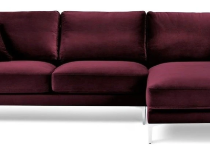 Burgundy Red Design Couches Upholstery Sofa Couches bordaux Corner sofa Fabric Living room