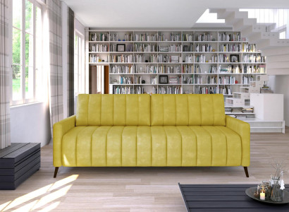 Three Seater Couch Upholstery Design Sofa Modern 3 Seat Sofas Room Furniture Yellow