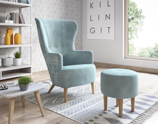 Armchair Club Lounge Designer Lehn Chair Upholstery Sofa Seater TV Living room