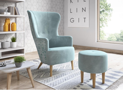 Armchair Club Lounge Designer Lehn Chair Upholstery Sofa Seater TV Living room