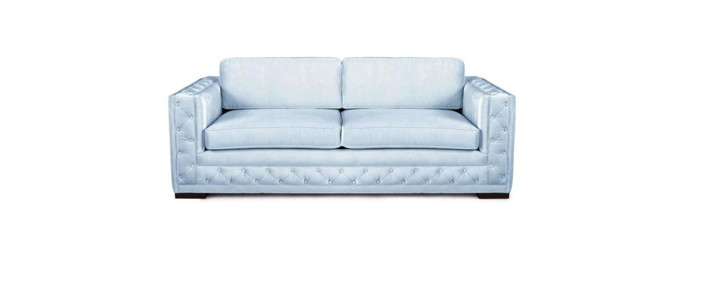 White Chesterfield Modern Design Couches Textile Sofa new Kreative Furniture 3 Seater