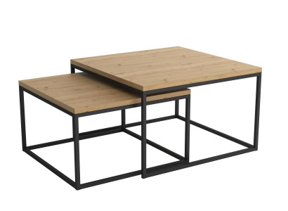 Coffee table Side table Design Living room table Tables Double Set