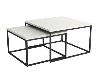 Side table Designer Table Living room table Tables 2x Coffee table
