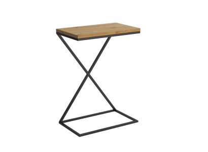 Side table Solid Wood Living room Table stainless steel Table Console