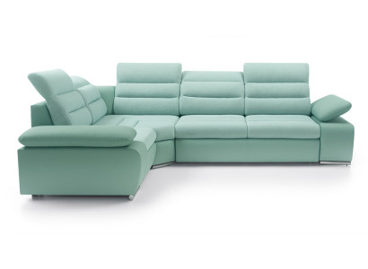 Corner sofa Living landscape Couch Upholstery Corner suite Sofa Leather Corner Sets new