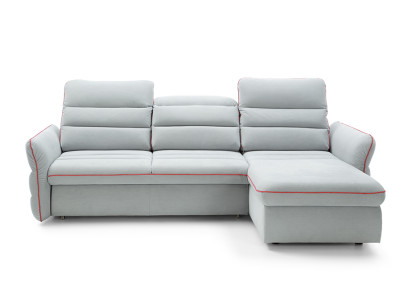 Design Corner sofa Couch Living landscape Textile Upholstery Sofas Leather Multifunction