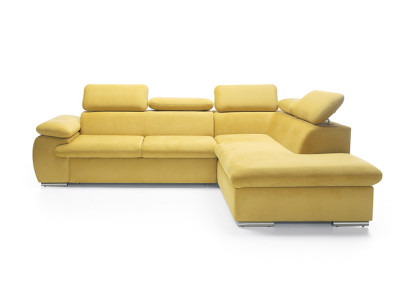 Design Corner sofa L-shape Sofa Couch Upholstery Sofa bed Textile Bed function Sleep