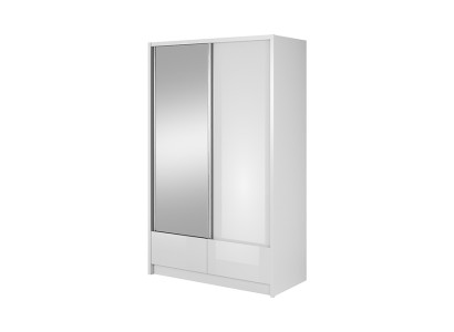 Coat rack storage 130cm shelf wardrobe archive sliding doors sliding doors office