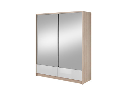 Coat rack storage 180cm Shelf Wardrobe Archive Decorative sliding doors