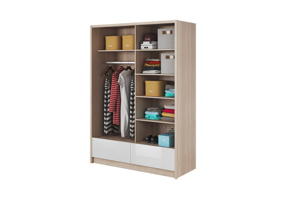 Multi-purpose shelves Wardrobe Shelf Storage Clothes cupboards 150cm new Coat rack