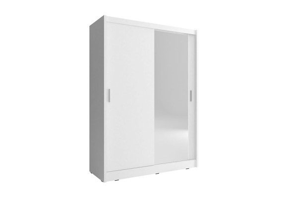 Multi-purpose Wardrobe 150cm Storage Shelves Wardrobe Coat rack