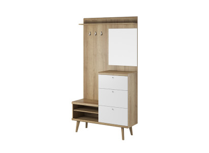 Coat rack Hallway wardrobes Hanging storage Wall door wardrobes & Hook Suite