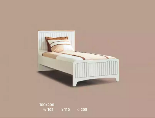 Modern Complete Youth Room Luxury Childrens Room Set 3pcs White